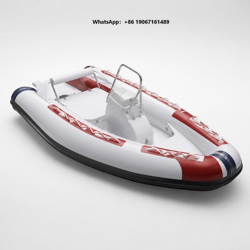 Inflatable Boat 3.3M Pvc - PVC製リブ構造のインフレータブルボート、全長3.3m、3人乗り、15馬力の船外機、硬質船体、釣り用、水上スポーツ用、モデルY001。