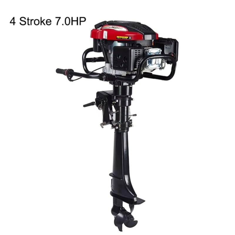 Outboard Motor 6Hp 4 Stroke - 4ストローク4馬力6馬力7馬力船外機ボートエンジンボートモーター空冷式ハンドスタートモーター高品質