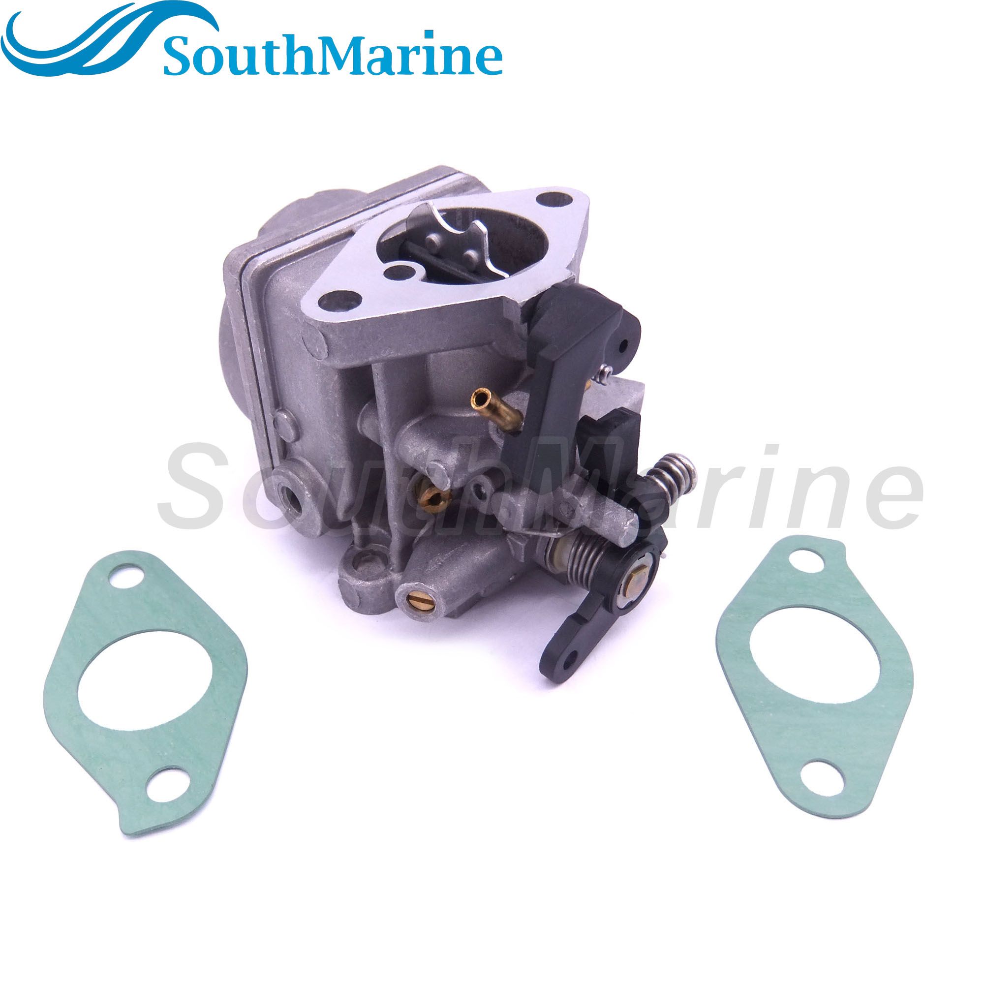 Outboard Motor 6Hp 4 Stroke - ボートモーター16100-ZVD-A01キャブレターassyと16221-ZVD-000キャブレター用BF6AH 6HP 4ストローク船外機エンジン