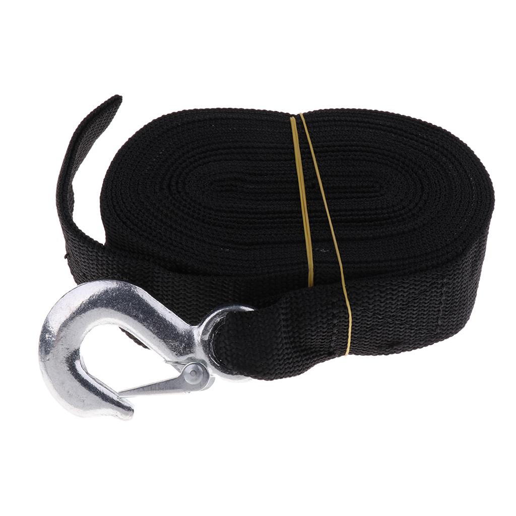 Boat Trailer Winch Strap - ボートウィンチ用交換用ウェビングストラップ、トレーラーストラップ、ヘビー、7m x 50mm