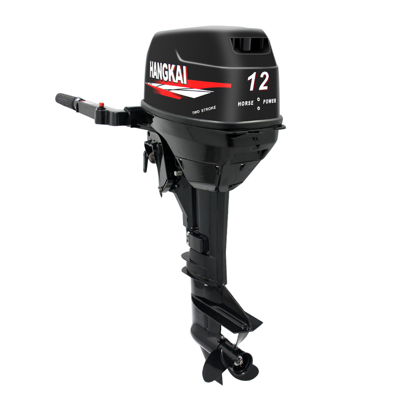 Electric Outboard Motor 3Hp - Hangkai-ポータブル2気筒船外機,9.8hp,12hp,2ストローク,中国製,新品,オンライン販売,卸売