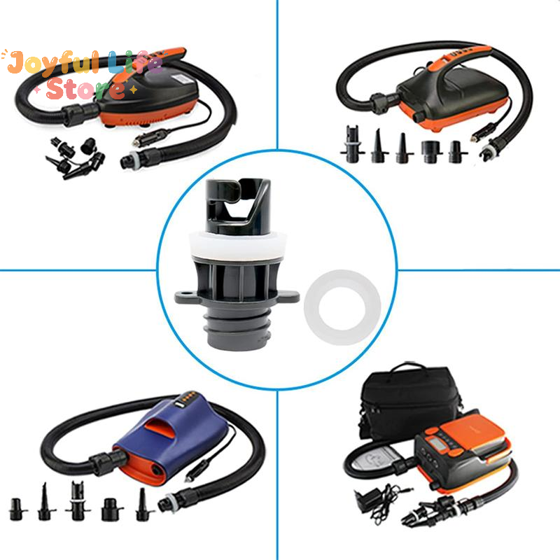 Inflatable Boat Electric Pump - ホット販売 1/2 個エアバルブアダプタインフレータブルボートカヤック SUP ポンプコネクタ電動コンプレッサーノズルインフレアクセサリー