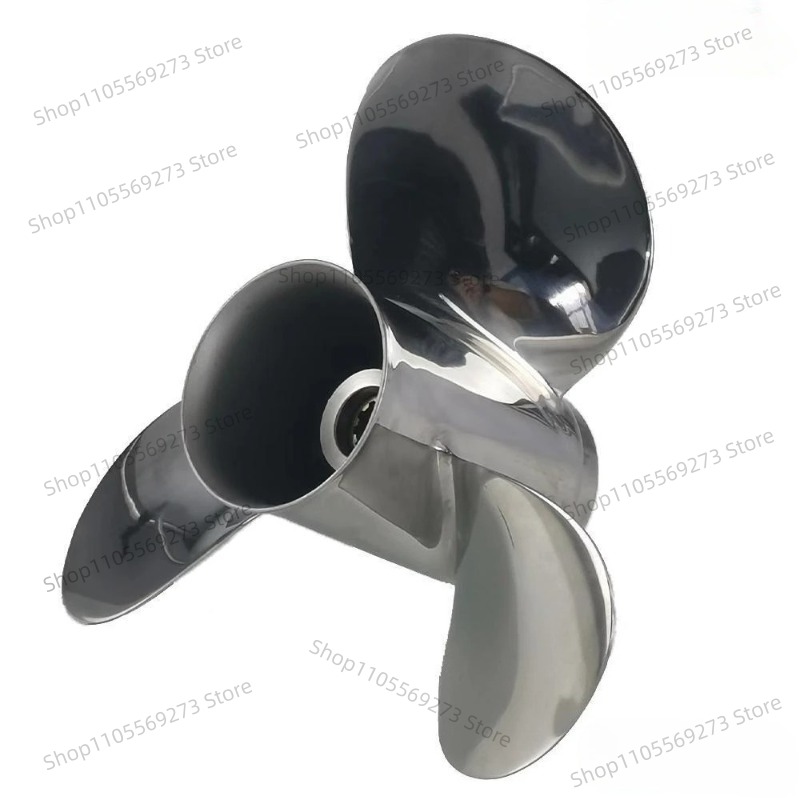 Outboard Motor Propeller Stainless - ステンレス鋼製ボートプロペラ 9 7/8X9 10.25X15 ヤマハ20-30馬力船外機エンジン部品用