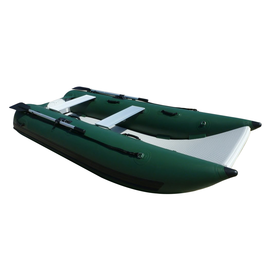 Inflatable Boat 3.3M Pvc - PVC製3.3m工場直販エアマットフロア付きインフレータブルカタマランボート