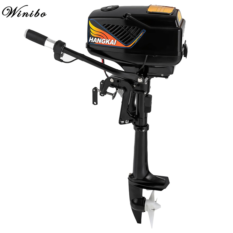 Electric Outboard Motor 3Hp - カヤック用電動船外機,ディンギー,カヌー,インフレータブル船舶用エンジン,1000W, 48V,4.0hp