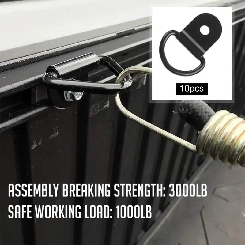 10-60個入り D型タイダウンアンカーリング 鉄製ステンレ - Boat Trailer Winch Strap のレビューと価格