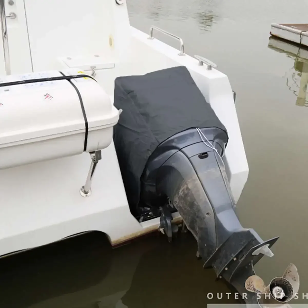 115-225HP 300D ボートフルアウトボードエンジン - Outboard Motor Cover Waterproof のレビューと価格
