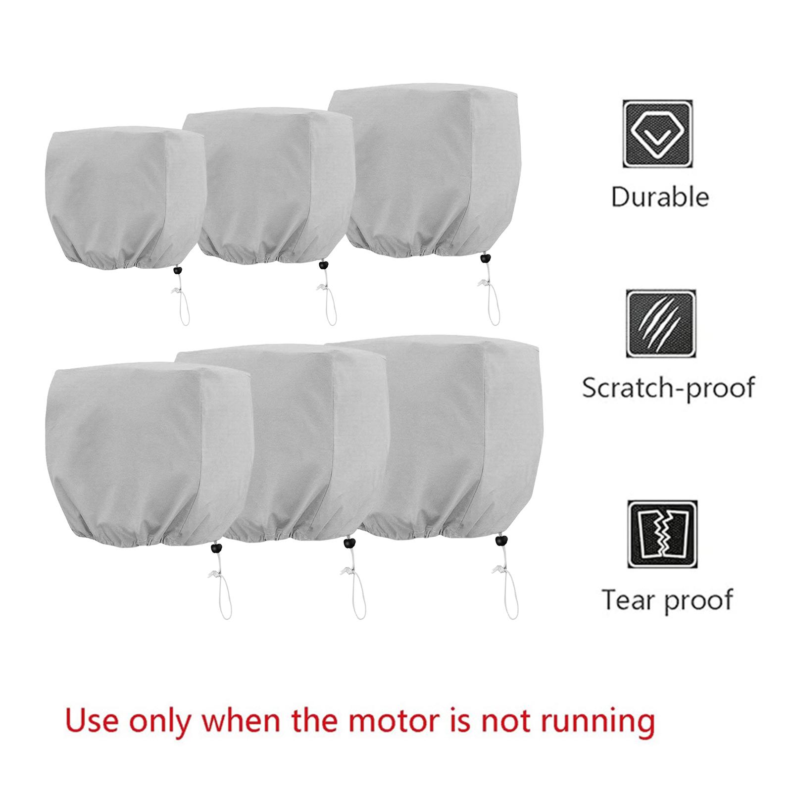 耐久性のあるボートモーターカバー防水船外機エンジンフードプロ - Outboard Motor Cover Waterproof のレビューと価格