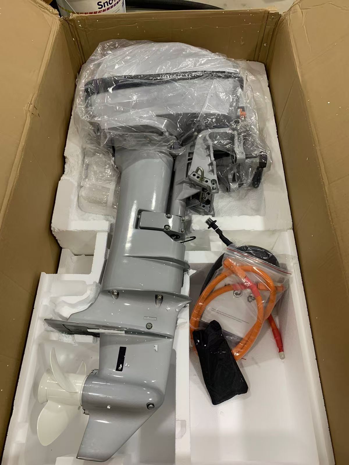 15KW電動モーター搭載ボート用吊り下げ式推進装置20HP電 - Electric Outboard Motor 3Hp のレビューと価格