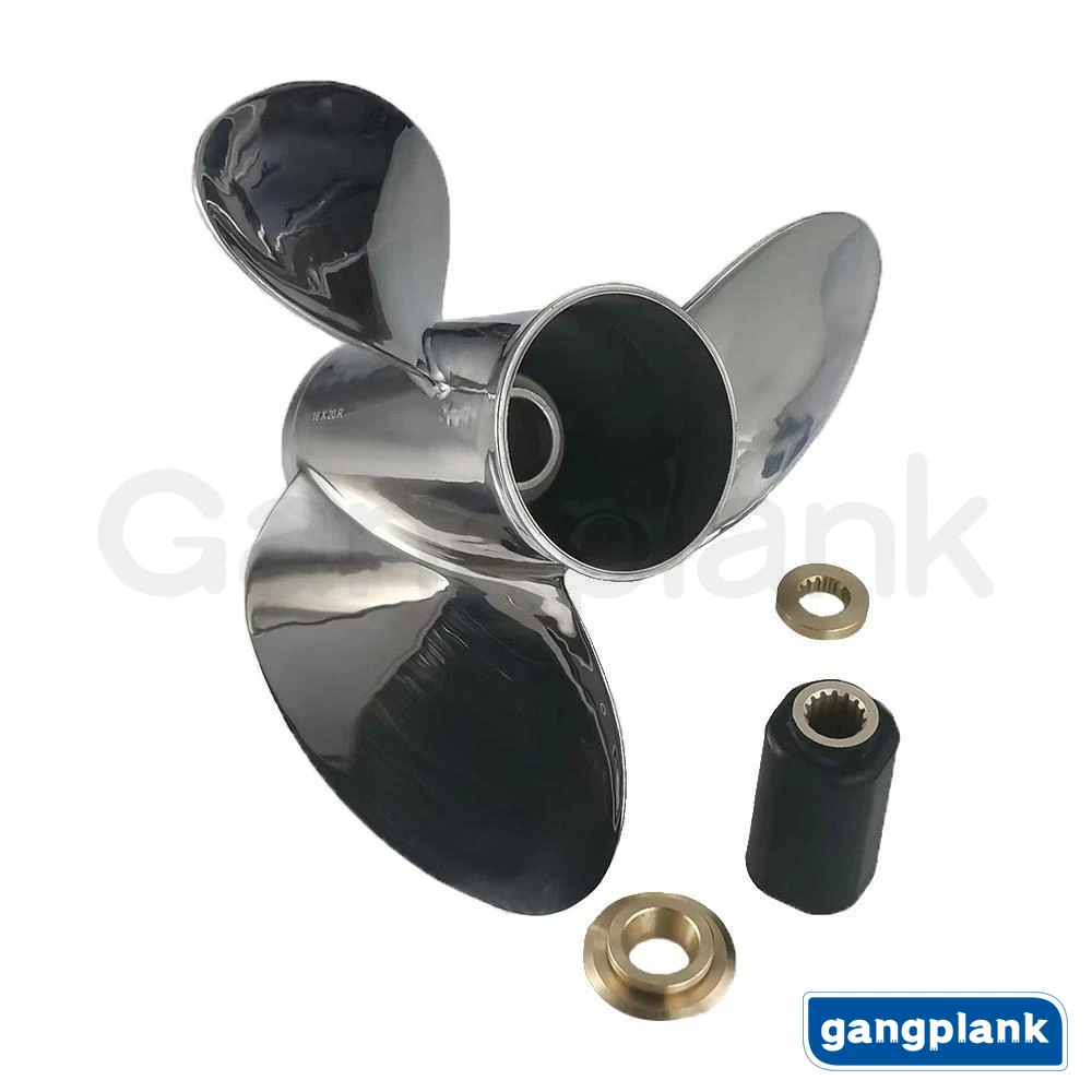 16X17 プロペラヤマハステンレス鋼プロペラ高品質船外機ヤ - Outboard Motor Propeller Stainless のレビューと価格