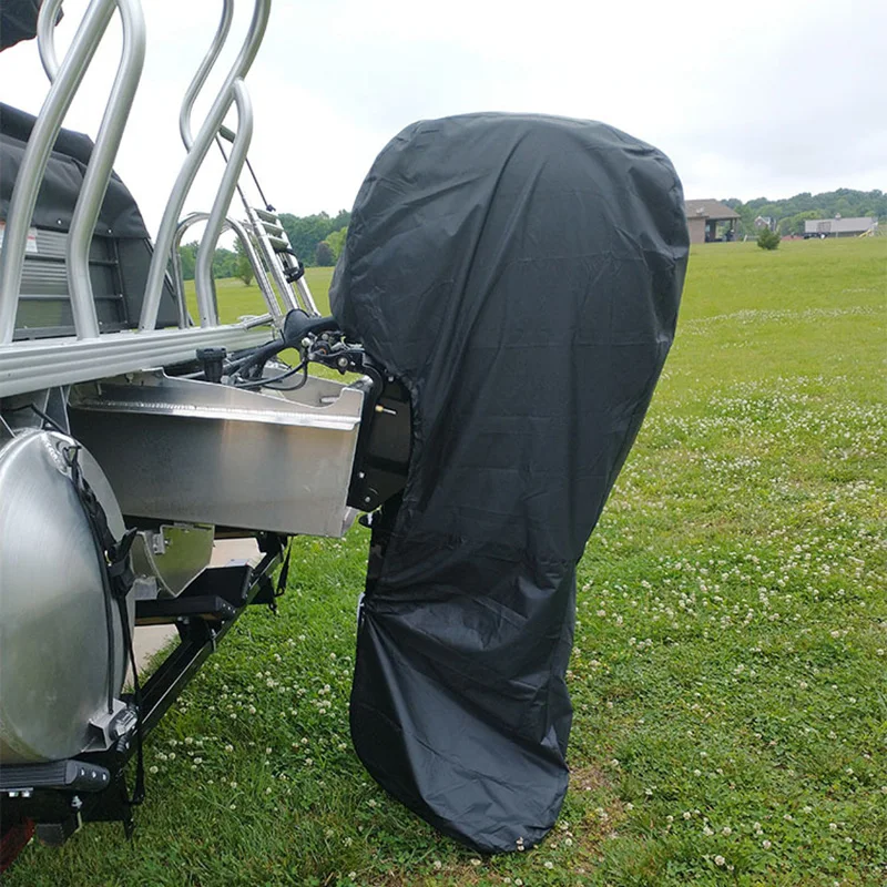 船外機カバー トレーラブルフルボートモーターカバー 防水 高 - Outboard Motor Cover Waterproof のレビューと価格