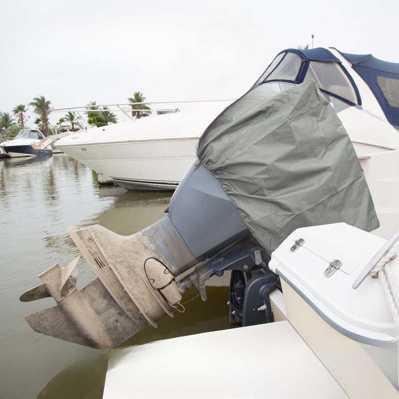 防水厚手の日焼け止めカバー、船外機ボートエンジン、60-25 - Outboard Motor Cover Waterproof のレビューと価格