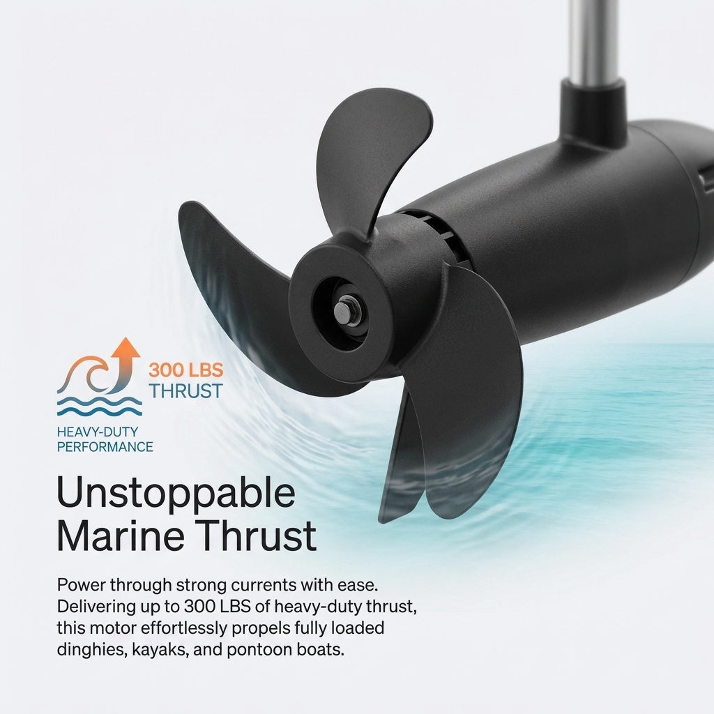 ブラシレス電動トローリングモーター 24V 48V 無段変速 - Electric Outboard Motor 3Hp のレビューと価格