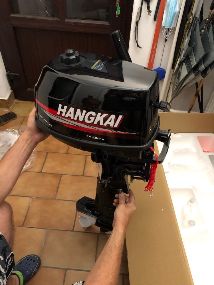激安販売中 HANGKAI ボートエンジン 船外機 新品 海 - Electric Outboard Motor 3Hp のレビューと価格