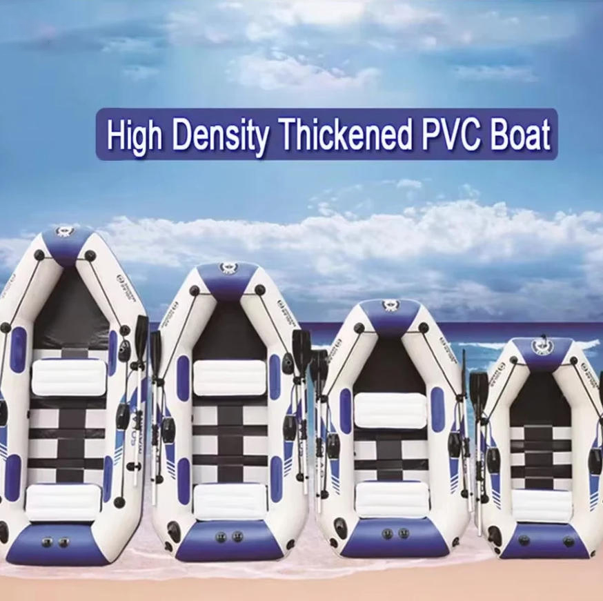新しい1.75～3.3mの釣り用ボート、スラット底付き、1～ - Inflatable Boat 3.3M Pvc のレビューと価格