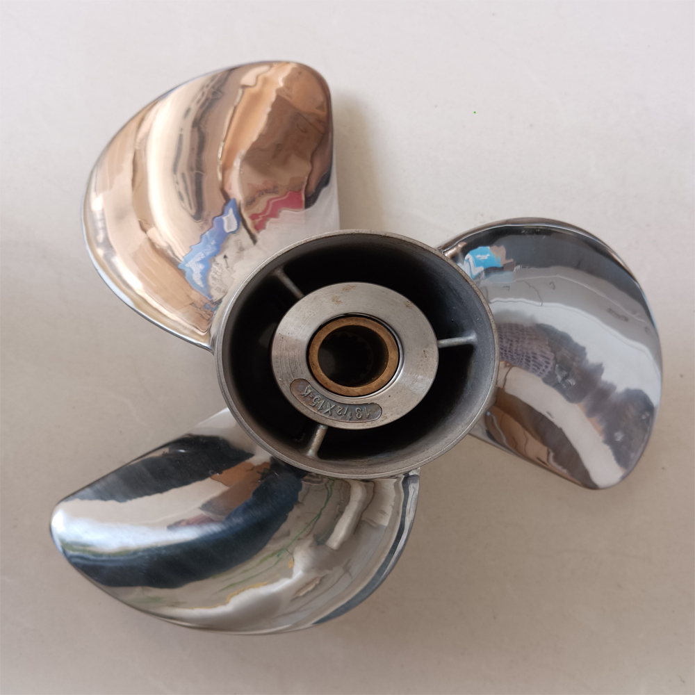 高品質ステンレス鋼プロペラ 15 インチ 13 1/2*15 - Outboard Motor Propeller Stainless のレビューと価格