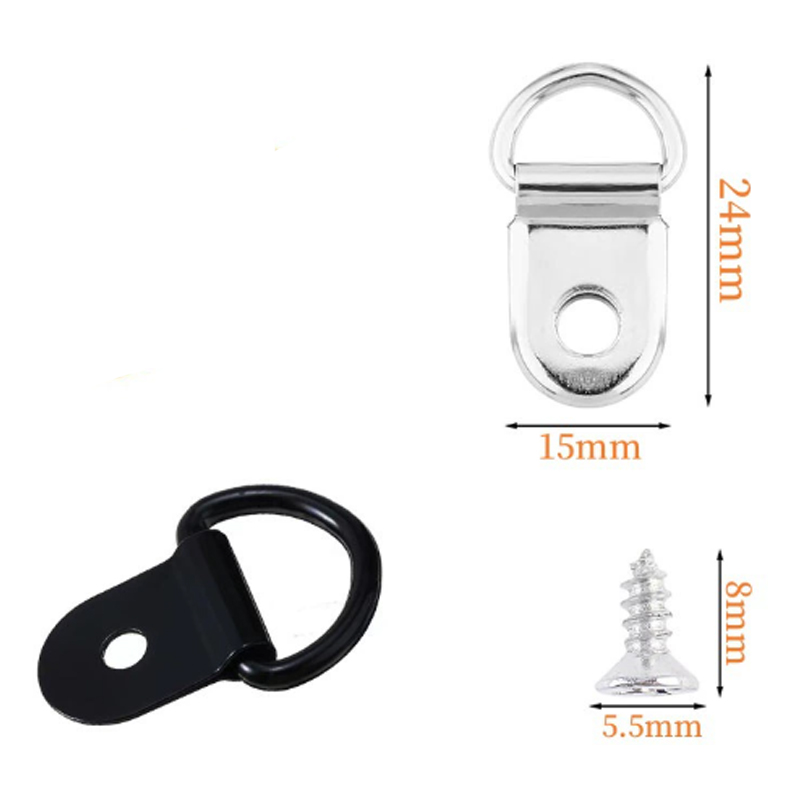 10個入りD型鉄製ステンレススチール製プルフックアンカーリン - Boat Trailer Winch Strap のレビューと価格