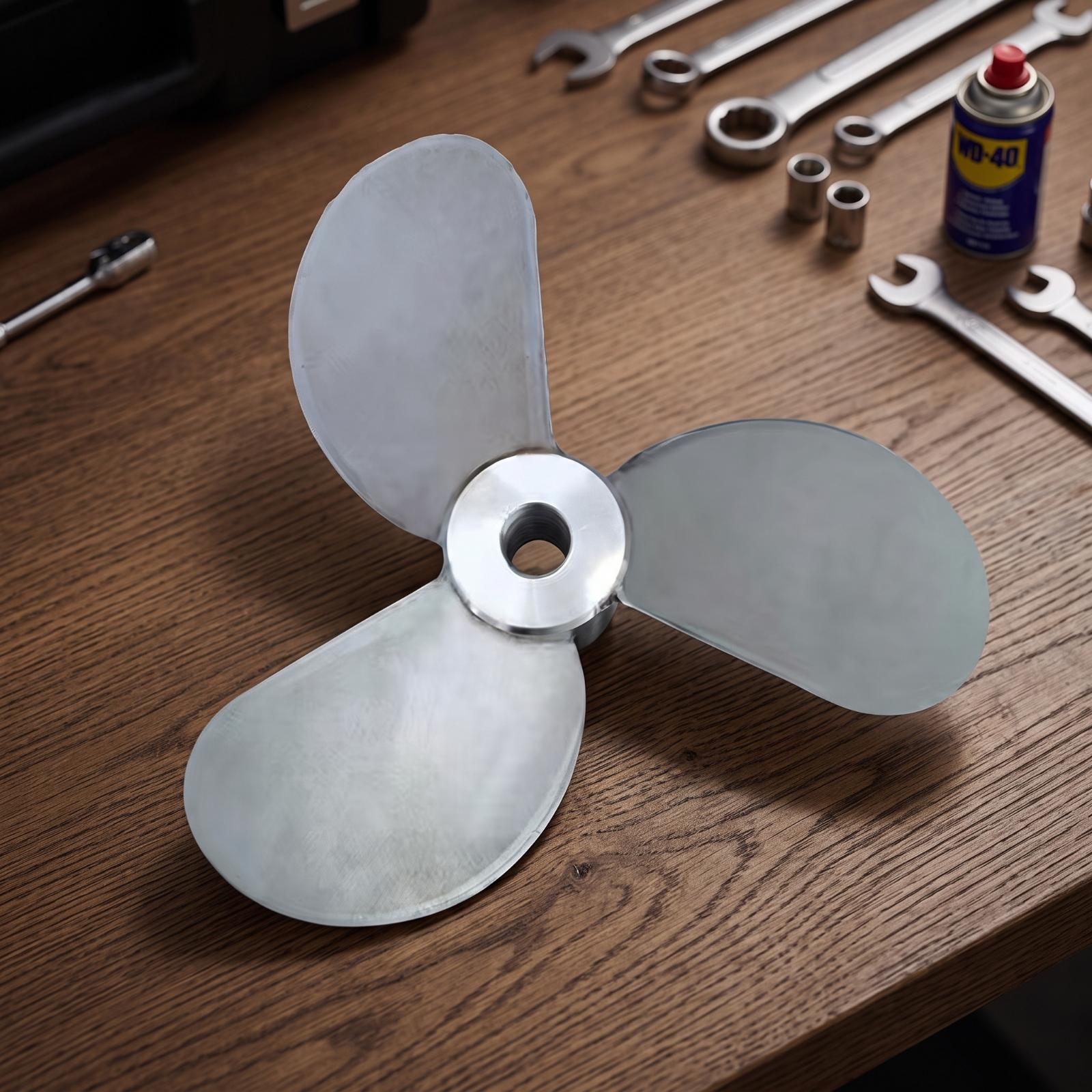 船外機用プロペラ、170mm、ステンレス製、ウォーターポンプ - Outboard Motor Propeller Stainless のレビューと価格