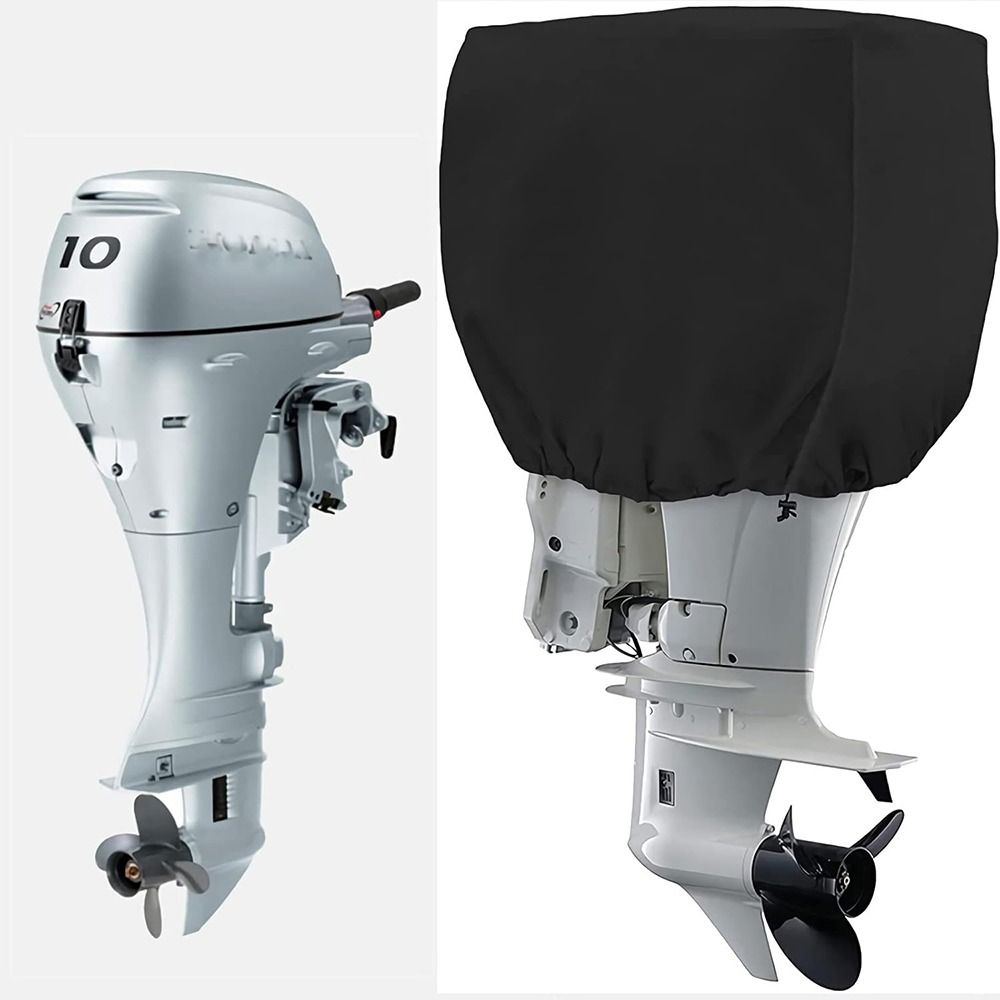 新しい 15-150HP フル船外機エンジンカバー 210D - Outboard Motor Cover Waterproof のレビューと価格