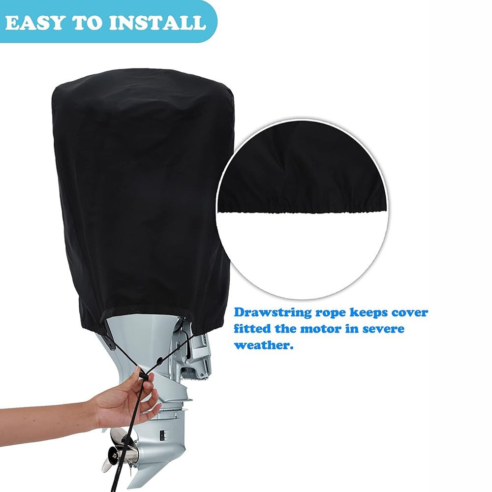 15-150HP フルアウトボードモーターエンジンボートカバ - Outboard Motor Cover Waterproof のレビューと価格