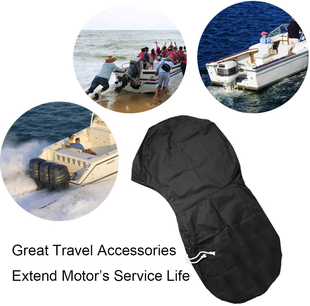 カスタムサイズ＆カラー 600Dオックスフォード防水ボートモ - Outboard Motor Cover Waterproof のレビューと価格