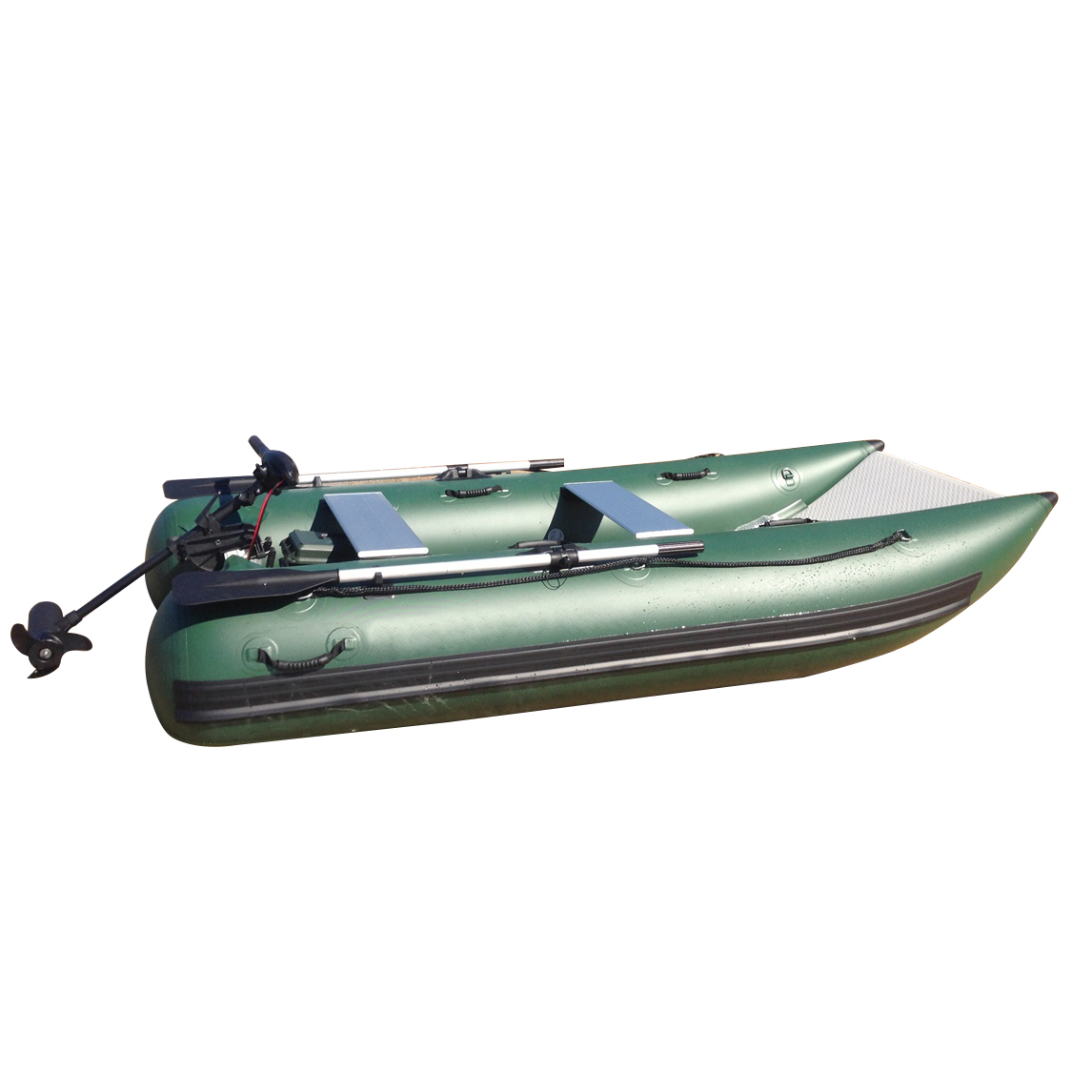 PVC製3.3m工場直販エアマットフロア付きインフレータブル - Inflatable Boat 3.3M Pvc のレビューと価格