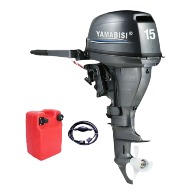 ヤマビシ 4ストローク船外機 (9.8馬力/15馬力/20馬 - Outboard Motor 4 Stroke 15Hp のレビューと価格