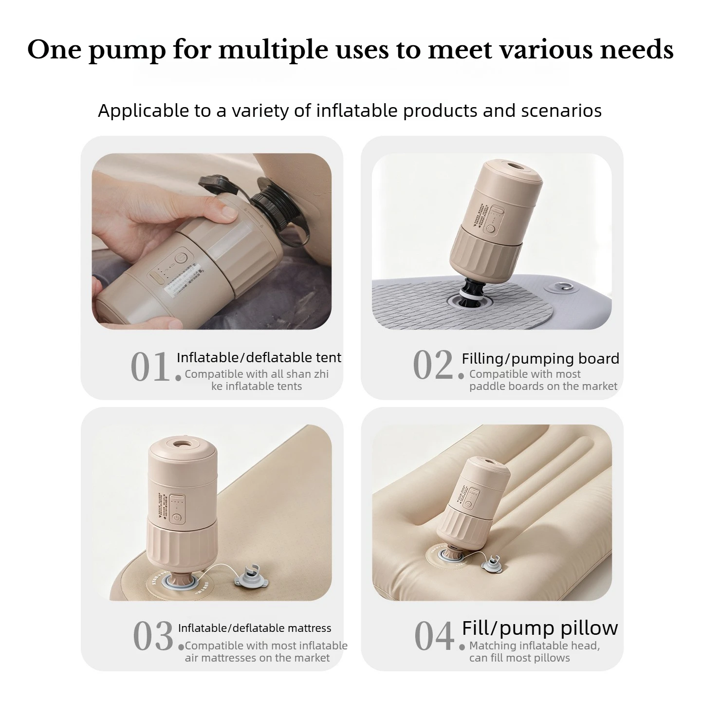 MOUNTAINHIKER 電動エアポンプ、携帯用、旅行用、 - Inflatable Boat Electric Pump のレビューと価格